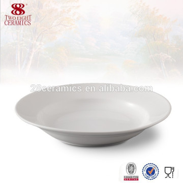 2015 nouveaux produits utilisés porcelaine vaisselle vaisselle en céramique plaque en gros